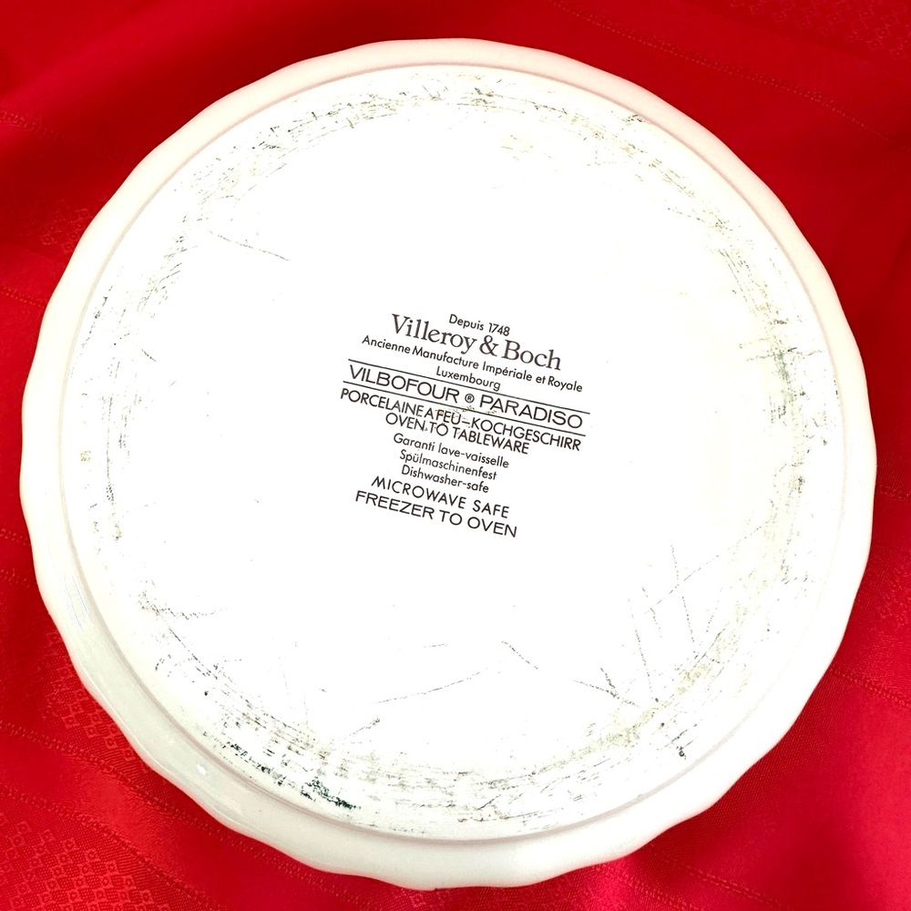 Villeroy & Boch White Bowl with Bird Motif - Picture 6 of 6